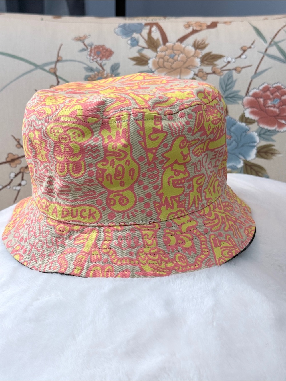 Killer Acid Psychedelic Custom Patch Bucket Hat - Picture 7 of 9